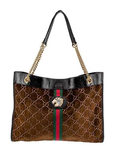 gucci rajah tote medium|gucci rajah tote leather.